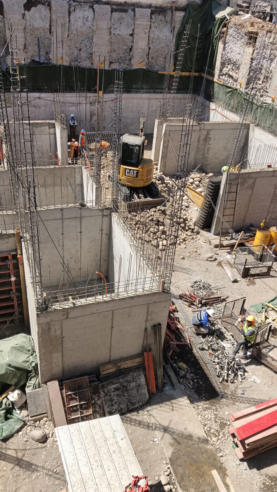 Edificio Jaraquemada en construcción